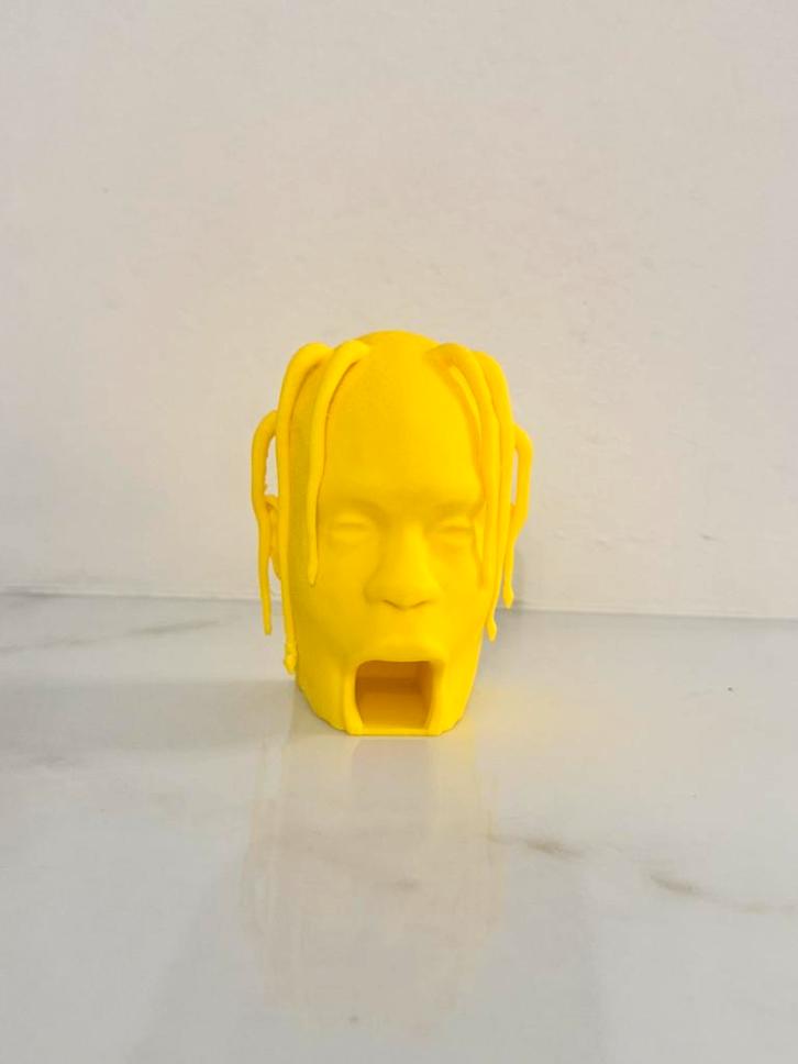 Travis scott / Astroworld Head, Antiek en Kunst, Kunst | Designobjecten, Ophalen of Verzenden
