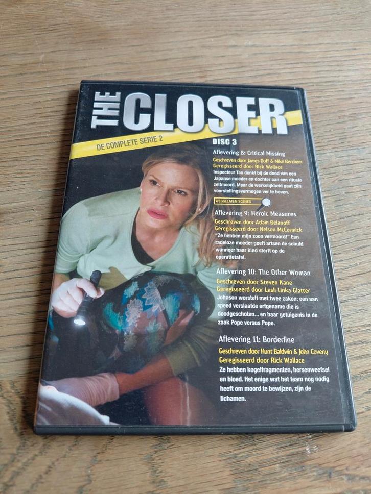 The Closer serie 2 disc 3 en 4. Aflevering 8 t/m 15., Cd's en Dvd's, Dvd's | Tv en Series, Gebruikt, Actie en Avontuur, Vanaf 12 jaar