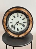 Antieke Schoolklok met Slinger, Antiek en Kunst, Antiek | Klokken, Ophalen