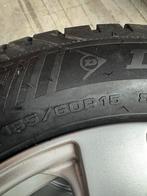 Winterbanden op aluminium velgen - Nieuw!, 15 inch, Banden en Velgen, Nieuw, Personenwagen