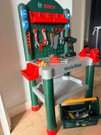 Bosch mini werkbank met accesoires, Ophalen of Verzenden, Gebruikt