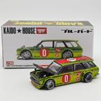 Mini GT Datsun 510 Wagon Kaido House - Flo Yellow, Auto, Onbekend, Nieuw, Ophalen of Verzenden
