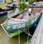 Onderhoudsarme, mooie aluminium E-sloep Van Vossen 550, Watersport en Boten, Sloepen, Ophalen, 10 tot 30 pk, Gebruikt, Binnenboordmotor