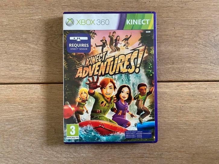 Kinect Adventures! – Xbox 360 | Krasvrij & Compleet, Spelcomputers en Games, Games | Xbox 360, Zo goed als nieuw, Avontuur en Actie