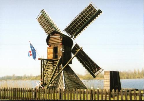 (F394) Ansichtkaart Tietjerk molen Himriksmole 2003, Verzamelen, Ansichtkaarten | Nederland, Ongelopen, Friesland, 1980 tot heden