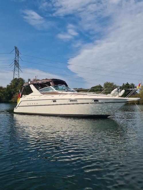 Maxum 3200 SCR, Watersport en Boten, Motorboten en Motorjachten, Gebruikt, Polyester, 9 tot 12 meter, Benzine, Binnenboordmotor