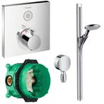 Hansgrohe ShowerSelect thermostaat set chroom, Niet ingevuld, Niet ingevuld, Nieuw, Ophalen of Verzenden