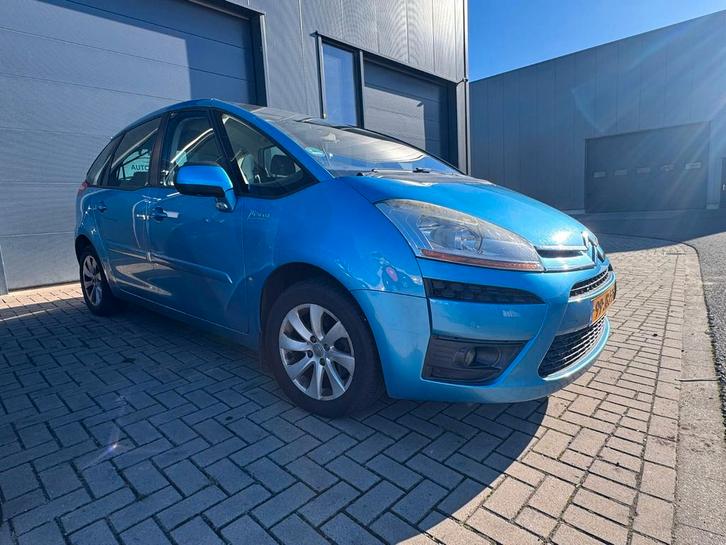 Citroën C4 1.6 THP Eb6v 2009 Blauw, Auto's, Citroën, Bedrijf, C4, Benzine, C, MPV, Automaat, Origineel Nederlands, Blauw, Zwart