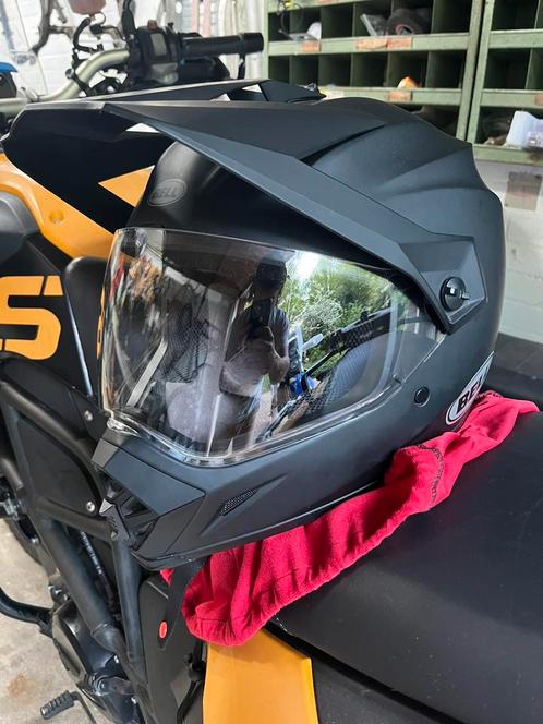 Bell MX-9 Adventure Helm - Zo Goed als Nieuw - Maat XL, Motoren, Kleding | Motorhelmen, Dames, Heren, Offroadhelm, XL, Overige merken