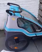 Yepp Fietskar/duwkar voor 2 Kinderen, Ophalen, Gebruikt, Opvouwbaar, Kinderkar