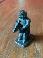 Beeldje tin Ardje de Graaf stokpaardje, Antiek en Kunst, Antiek | Tin, Ophalen of Verzenden