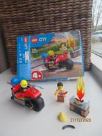 Brandweer lego motor 60410, Ophalen of Verzenden, Zo goed als nieuw, Complete set, Lego