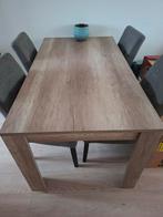 Eettafel 160 bij 90, Huis en Inrichting, Tafels | Eettafels, Ophalen, 50 tot 100 cm, Zo goed als nieuw, 150 tot 200 cm