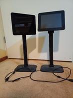 schermen kantinekassa, Ophalen