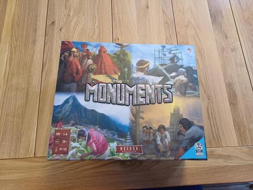 Monuments Deluxe edition Bordspel, Hobby en Vrije tijd, Gezelschapsspellen | Bordspellen, Zo goed als nieuw, Een of twee spelers