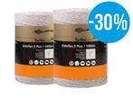 Gallagher schrikdraad duopack 2 x 1000 Vidoflex 9 afrasterin, Toebehoren