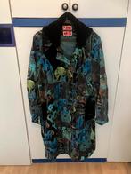 Aventures des Toiles Velours Mantel - Maat 42/44, Kleding | Dames, Blauw, Maat 42/44 (L), Ophalen of Verzenden, Gedragen