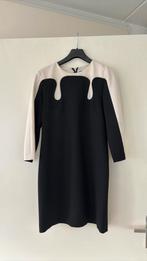 Tara Jarmon jurk zwart/ecru M38/F42, Kleding | Dames, Jurken, Maat 38/40 (M), Zwart, Ophalen of Verzenden, Zo goed als nieuw