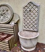 * Franse wandfontein muurfontein waterbak tuinbak fontein, Tuin en Terras, Ophalen, Zo goed als nieuw
