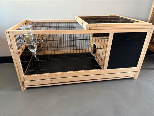 Beeztees konijnen hok Jez, Dieren en Toebehoren, Knaagdieren en Konijnen | Hokken en Kooien, Zo goed als nieuw, Hok, Minder dan 60 cm