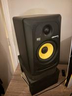 KRK Rokit 5 G3 speakers met behringer geluidskaart, Zo goed als nieuw, 120 watt of meer, Front, Rear of Stereo speakers, Ophalen