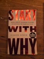 Start With Why - Simon Sinek, Ophalen of Verzenden, Zo goed als nieuw, Simon Sinek