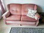 roze tweezits bank, Ophalen, Gebruikt, 150 tot 200 cm, Tweepersoons