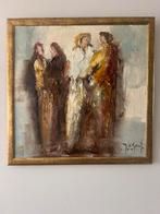 Prachtig schilderij van J.de Graaf, Antiek en Kunst, Kunst | Schilderijen | Klassiek, Ophalen of Verzenden