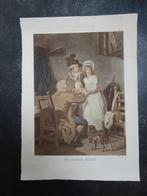 Heliogravure, vader zegent dochter, The desired return Smith, Antiek en Kunst, Curiosa en Brocante, Verzenden