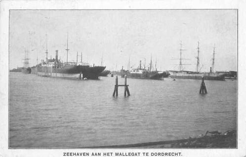 (301-003-005) Dordrecht Zeehaven aan het Mallegat, Verzamelen, Ansichtkaarten | Nederland, Zuid-Holland, Verzenden