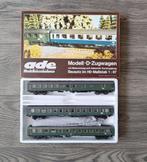 3x Ade sneltreinrijtuigen met NEM-koppeling, exact 1/87, Gelijkstroom of Wisselstroom, Wagon, Zo goed als nieuw, Ophalen
