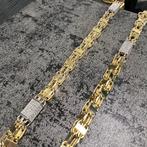 14k gouden magnum ketting prachtig schakel, Sieraden, Tassen en Uiterlijk, Kettingen, Ophalen of Verzenden, Zo goed als nieuw