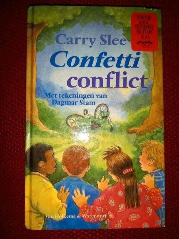 Carry Slee: Confetti conflict, Boeken, Kinderboeken | Jeugd | onder 10 jaar, Zo goed als nieuw, Ophalen of Verzenden