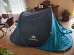 Quechua pop-up tent voor 3 personen 2 seconds blauw, Caravans en Kamperen, Tenten, Ophalen of Verzenden, Zo goed als nieuw, Tot en met 2