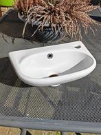 Sphinx fonteintje (37 x 24,5 cm) met Grohe kraan, Ophalen of Verzenden, Gebruikt, Steen