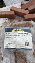12 m2 art bricks waal formaat 5x20x6cm rood/bruin, Tuin en Terras, Tegels en Klinkers, Ophalen, Nieuw, 10 m² of meer, Klinkers