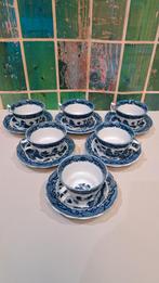 Chinees thee servies 9 kopjes en 6 schotels, Onbekend, Ophalen of Verzenden, Zo goed als nieuw, Onbekend
