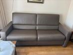 Leren bank, Huis en Inrichting, Driepersoons, 75 tot 100 cm, Ophalen of Verzenden, Zo goed als nieuw