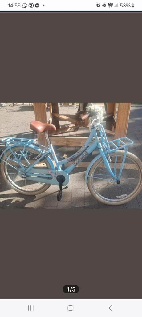 Mooie Babyblauwe Meisjesfiets 24 inch, Fietsen en Brommers, Fietsen | Meisjes, Ophalen