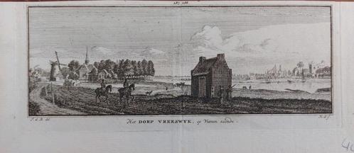 277-288 / Het dorp Vreeswyk -  Vreeswijk, Antiek en Kunst, Kunst | Etsen en Gravures, Ophalen of Verzenden