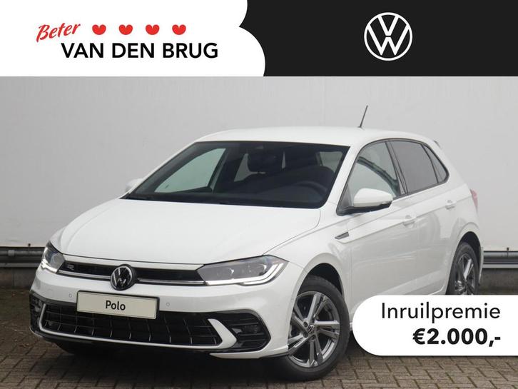 Volkswagen Polo 1.0 TSI R-Line Edition | Navigatie | Camera, Auto's, Volkswagen, Bedrijf, Te koop, Polo, ABS, Achteruitrijcamera