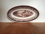 Antiek Society Ceramique Bordje - Old Bridge, Ophalen of Verzenden
