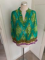 Groene blouse met print - Maat L merk TRIPLE NINE, Kleding | Dames, Blouses en Tunieken, Maat 38/40 (M), TRIPLE NINE, Ophalen of Verzenden
