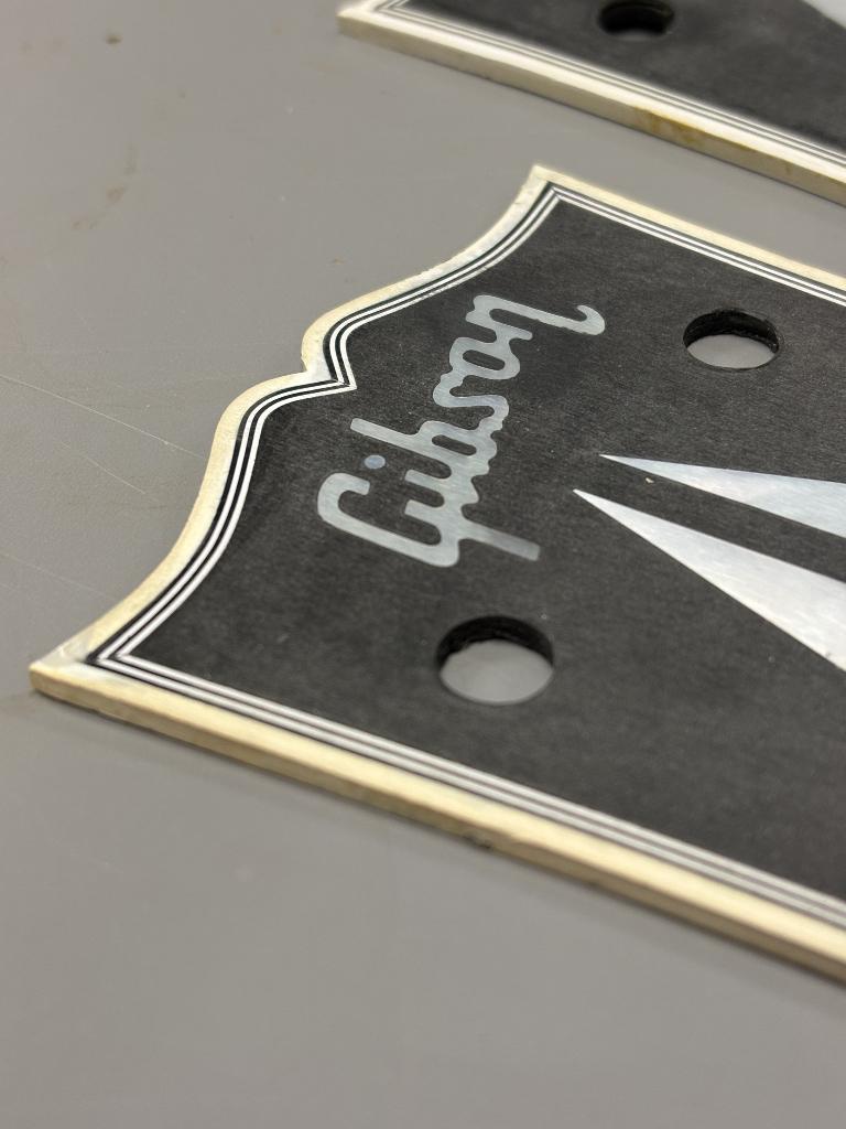 Originele Gibson  ’70 headstock overlays / veneers, Ophalen of Verzenden, Nieuw, Elektrische gitaar