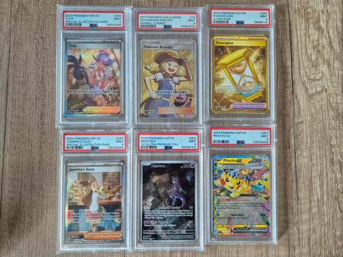 Pokémon PSA 9 Slabs - Diverse Kaarten, Hobby en Vrije tijd, Verzamelkaartspellen | Pokémon, Zo goed als nieuw, Meerdere kaarten