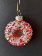 Gesuikerde kerstdonut Kerstornament glas, Diversen, Kerst, Verzenden, Nieuw