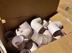 grote partij pvc hulp stukken Rone 100 mm eslon, Ophalen, Bochten, Pvc, Surhuisterveen@gmail.com