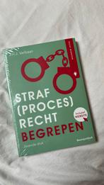J.H.J. Verbaan - Straf(proces)recht begrepen, Ophalen of Verzenden, Zo goed als nieuw, HBO