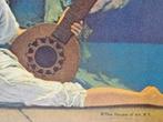 Art Nouveau Poster - Muziek, Antiek en Kunst, Ophalen of Verzenden