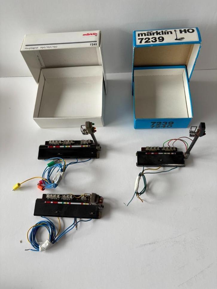 Märklin lichthoofdsein voor K-rail, Hobby en Vrije tijd, Modeltreinen | H0, Gebruikt, Overige typen, Wisselstroom, Märklin, Analoog